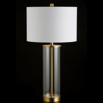 Collins Glass LED Table Lamp - JONATHAN Y